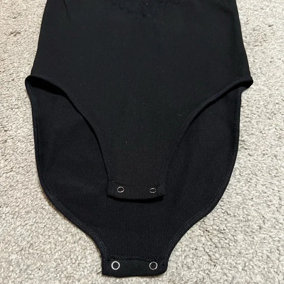 FREE PEOPLE RIBBED BODYSUIT - Picture 4 of 7